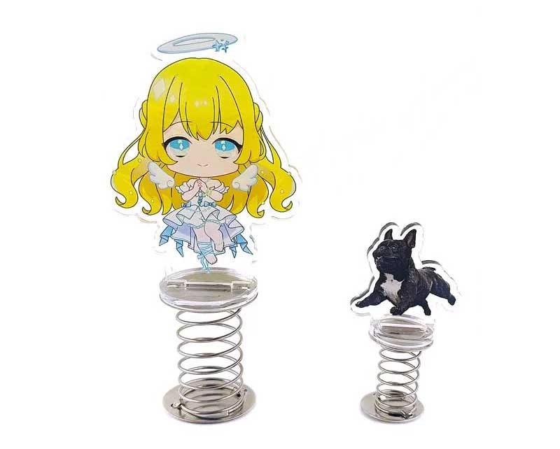 スプリングアクリルスタンド