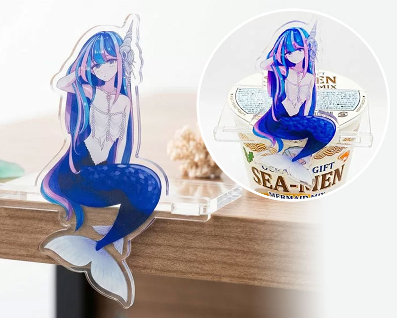 オリジナルお座りアクスタ（カップ麺キーパー）